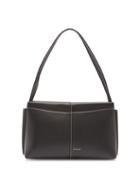 Matchesfashion.com Wandler - Carly Mini Topstitched Leather Shoulder Bag - Womens - Black Multi
