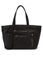 Matchesfashion.com Anya Hindmarch - Multi-pocket Recycled-fibre Tote Bag - Womens - Black