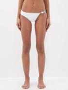 Christopher Esber - Crystal-strap Bikini Briefs - Womens - White