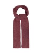 Matchesfashion.com Gabriela Hearst - Ribbed Knit Donegal Cashmere Scarf - Womens - Light Pink