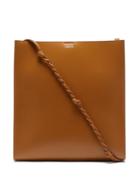 Ladies Bags Jil Sander - Tangle Large Braided-strap Leather Shoulder Bag - Womens - Tan
