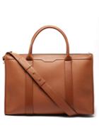 Amiri - Pebbled-leather Holdall - Mens - Brown