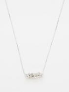 Suzanne Kalan - Diamond, Topaz & 14kt White Gold Necklace - Womens - Gold Multi