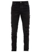 Ksubi - Chitch Distressed Skinny Jeans - Mens - Black