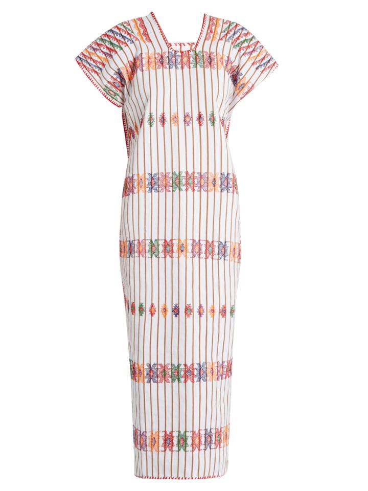 Pippa Holt No.47 Embroidered Cotton Kaftan