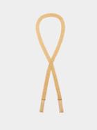 Carolina Bucci - Florentine Finish 18kt Gold Tassel Scarf - Womens - Yellow Gold