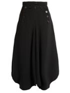 Chloé Sailor Wide-leg Crepe Trousers