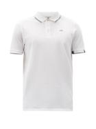 Matchesfashion.com Kjus - Stan Cotton-blend Piqu Polo Shirt - Mens - White