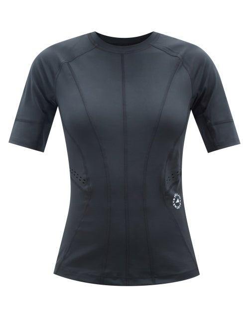 Adidas By Stella Mccartney - Truepurpose Recycled-jersey Training Top - Womens - Black
