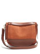 Matchesfashion.com Jw Anderson - Moon Nubuck Shoulder Bag - Womens - Tan