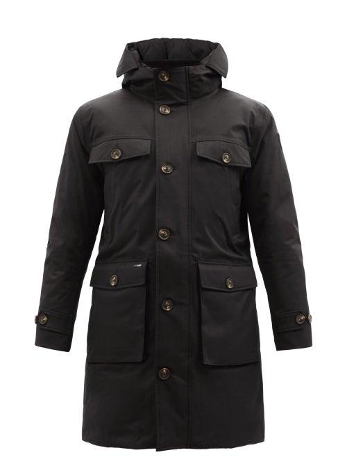 Nobis - Citizen Hooded Technical-shell Parka Coat - Mens - Black