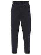 Matchesfashion.com Raey - Tapered Cotton Chino Trousers - Mens - Navy