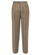 Éditions M.r Paul Striped Wool-blend Trousers