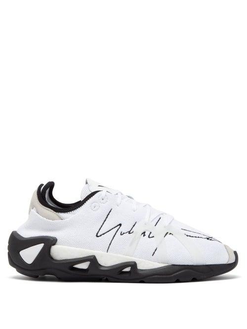 Matchesfashion.com Y-3 - Fyw S 97 Low Top Logo Embroidered Trainers - Mens - White