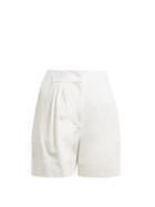 Matchesfashion.com Weekend Max Mara - Gallia Shorts - Womens - White