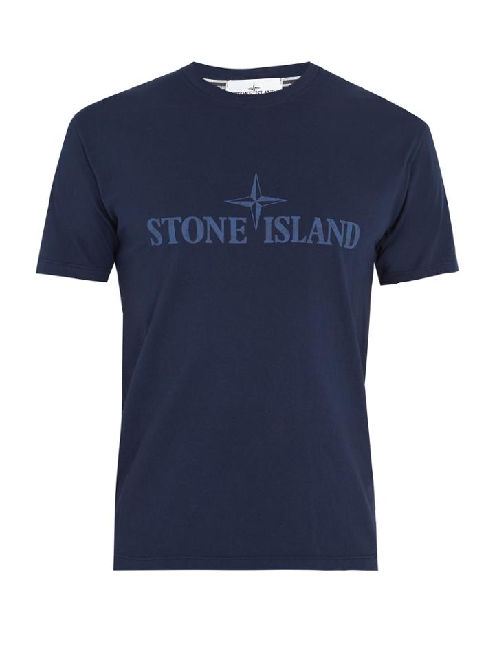Stone Island Cotton-jersey Logo T-shirt