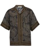 Matchesfashion.com Etro - Paisley Print Voile Shirt - Mens - Brown Multi