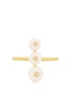 Anissa Kermiche Diamond, Pearl & Yellow-gold Ring