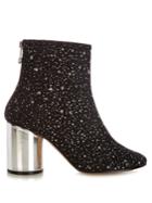 Maison Margiela Glitter-embellished Ankle Boots