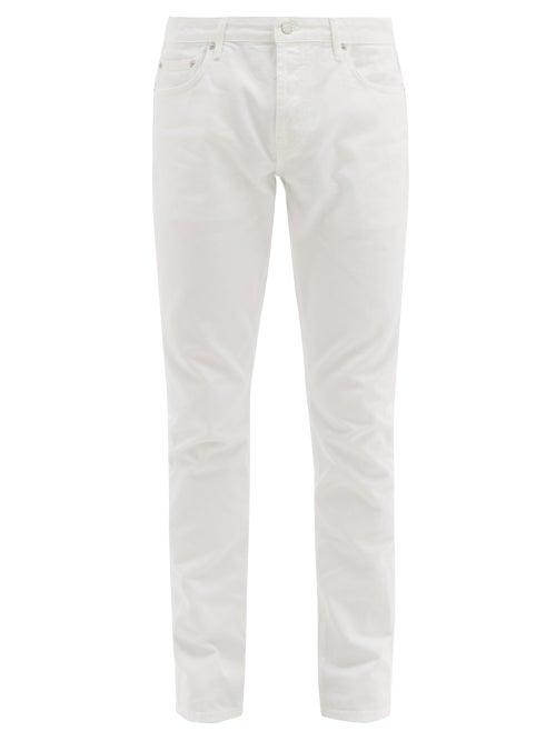 Matchesfashion.com Officine Gnrale - Kurt Straight Leg Jeans - Mens - White