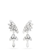 Matchesfashion.com Isabel Marant - Joao Leaf Drop Earrings - Womens - Silver