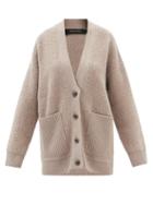 Lisa Yang - Joy Patch-pocket Cashmere Cardigan - Womens - Mid Brown