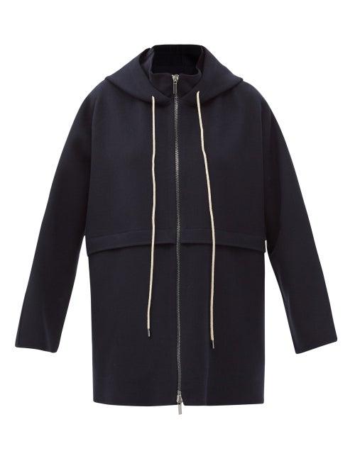 Matchesfashion.com S Max Mara - Wind Jacket - Womens - Navy