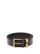 Gucci Tiger-embossed Leather Belt