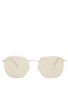 Le Specs Neptune Round-frame Sunglasses
