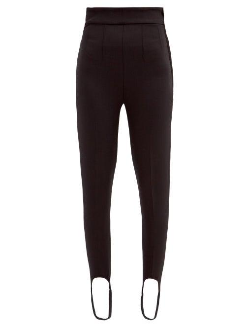 Matchesfashion.com Isabel Marant - Nanou Stirrup-cuff Jersey Leggings - Womens - Black