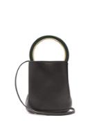 Marni Pannier Small Circle-handle Leather Bag