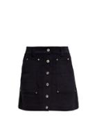 Matchesfashion.com Proenza Schouler Pswl - Corduroy Mini Skirt - Womens - Navy