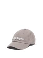 Palm Angels - Logo-embroidered Baseball Cap - Mens - Grey