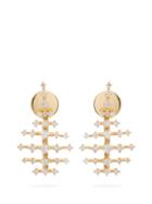 Matchesfashion.com Fernando Jorge - Mini Disco 18kt Gold & Diamond Earrings - Womens - Gold