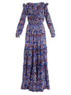 Dodo Bar Or Elvis Paisley-print Ruffled Maxi Dress