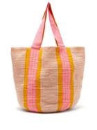Matchesfashion.com Sophie Anderson - Jonas Woven Tote Bag - Womens - Orange Multi
