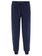Derek Rose - Quinn Cotton-blend Jersey Track Pants - Womens - Navy