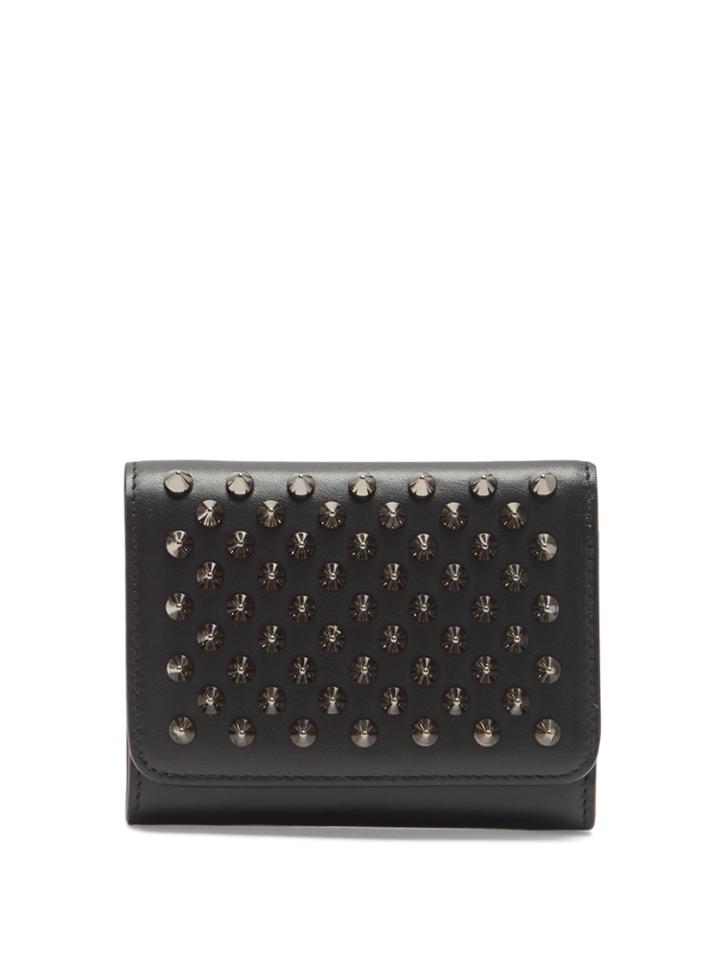 Christian Louboutin Macaron Tri-fold Leather Wallet