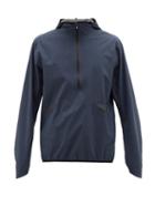Matchesfashion.com On - Half-zip Waterproof Hooded Anorak - Mens - Navy