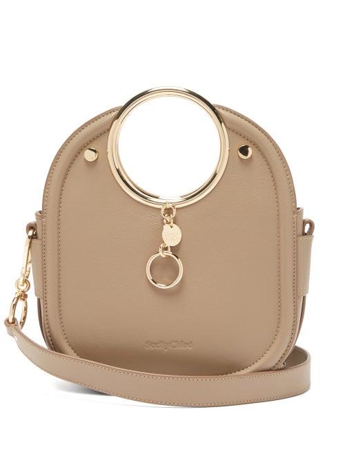 Matchesfashion.com See By Chlo - Mara Leather Bag - Womens - Grey