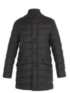 Moncler Keid Quilted Down-filled Wool Coat