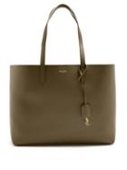 Matchesfashion.com Saint Laurent - East West Medium Leather Tote - Womens - Khaki