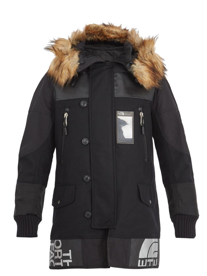 Junya Watanabe X The North Face Wool-twill Coat