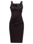 Matchesfashion.com Max Mara - Laziale Dress - Womens - Black