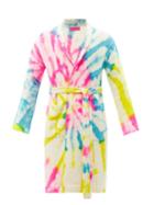 The Elder Statesman - Belted Tie-dye Cashmere Robe - Mens - Multi