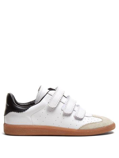 Matchesfashion.com Isabel Marant - Bethy Leather Trainers - Mens - White