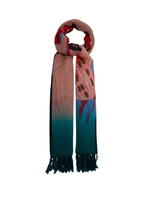 Matchesfashion.com Etro - Floral-print Cashmere Scarf - Womens - Multi