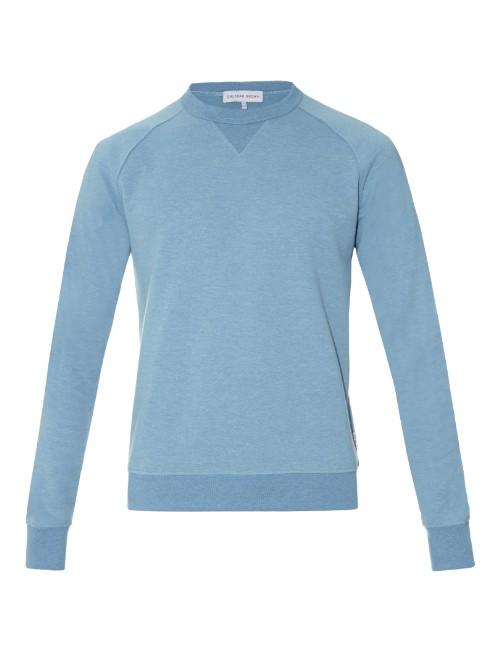 Orlebar Brown Crew-neck Cotton-blend Sweatshirt