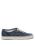 Ladies Shoes Re/done - 70s Canvas Trainers - Womens - Blue