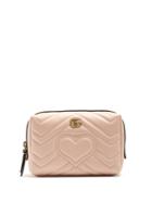 Gucci Gg Marmont Quilted-leather Make-up Bag